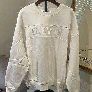 EleVen by Venus Williams White Sweatshirt